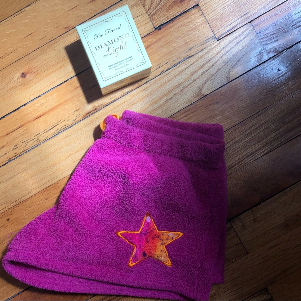 Fuzzy Star Shorts
